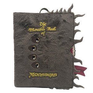 Harry Potter Book Of Monsters Double Shoulder Strap Book Shaped Bag XD